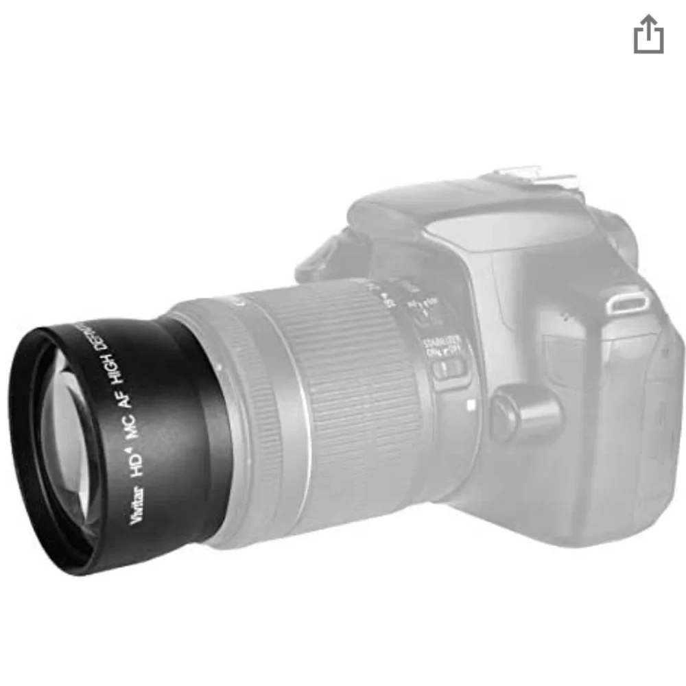Vivitar 55m 2.2 professional telephoto Lens